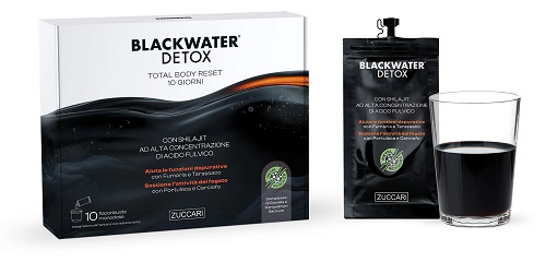 BLACK WATER DETOX 10 BUSTE DA 20 ML - farmachicca