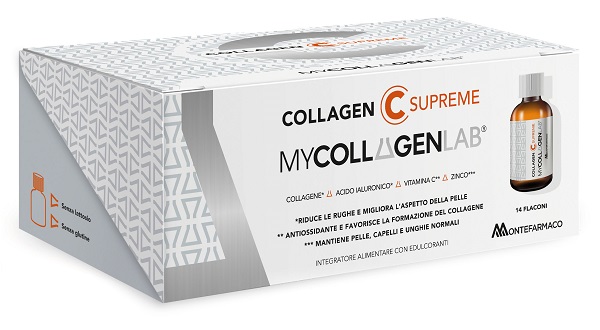 MYCOLLAGENLAB COLLAGEN C SUPREME 14 FLACONCINI DA 30 ML - farmachicca