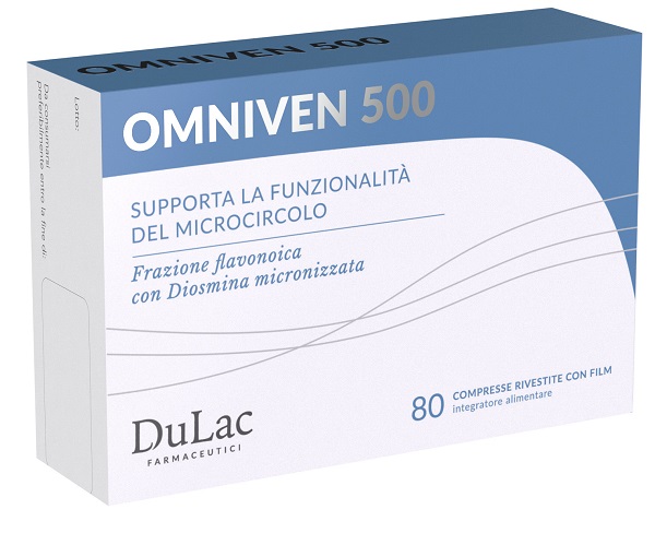 OMNIVEN 500 80 COMPRESSE - farmachicca