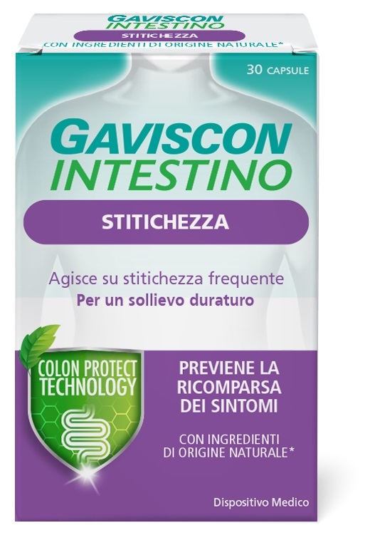 GAVISCON INTESTINO STITICHEZZA 30 CAPSULE - farmachicca