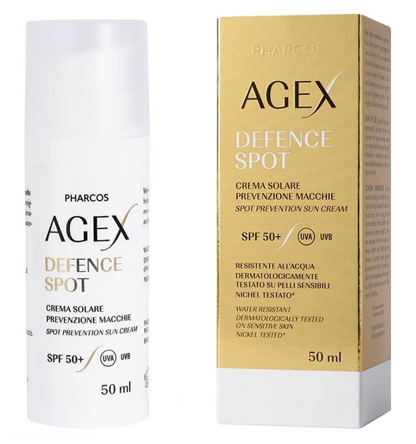 AGEX DEFENCE SPOT PHARCOS CREMA SOLARE PREVENZIONE MACCHIE 50 ML - farmachicca