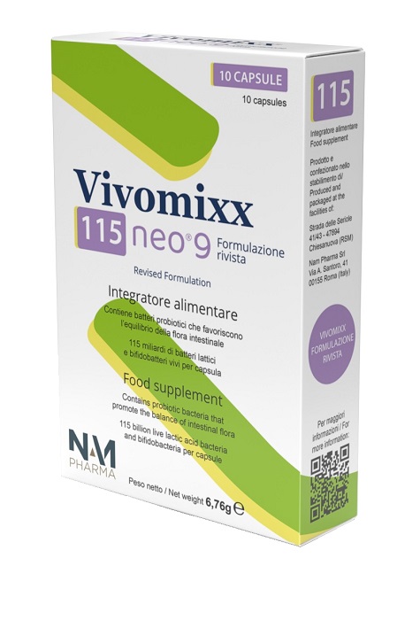 VIVOMIXX 115 NEO 9 10 CAPSULE - farmachicca