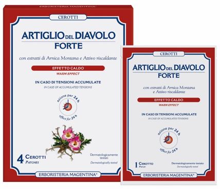 ARTIGLIO FORTE CEROTTI 4 PEZZI - farmachicca
