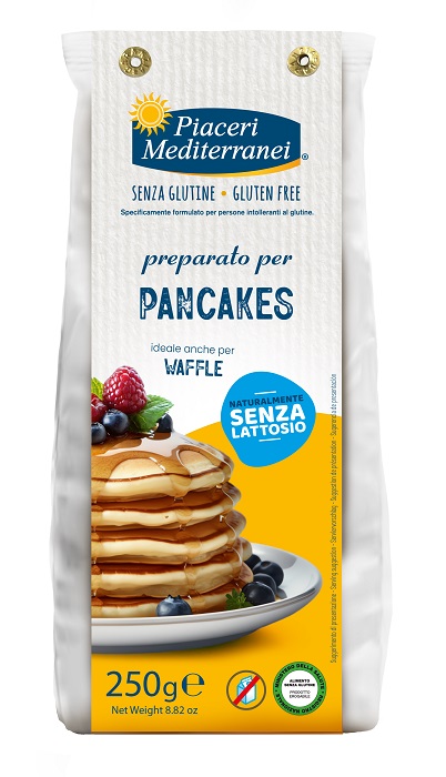 PIACERI MEDITERRANEI PREPARATO PANCAKES 250 G - farmachicca