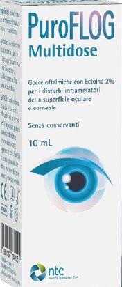 PUROFLOG MULTIDOSE SOLUZIONE OFTALMICA 10 ML - farmachicca