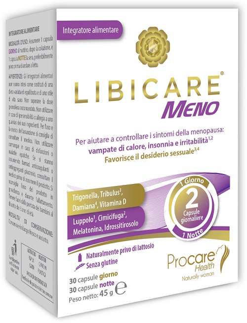 LIBICARE MENO 60 CAPSULE - farmachicca