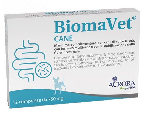 BIOMAVET CANE 750MG 12 COMPRESSE - farmachicca