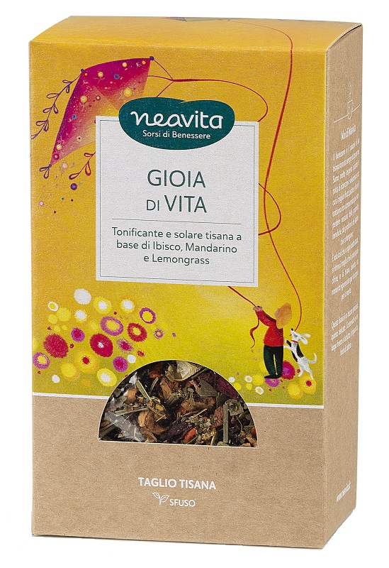 NEAVITA TISANA RICARICA GIOIA DI VITA 65 G - farmachicca