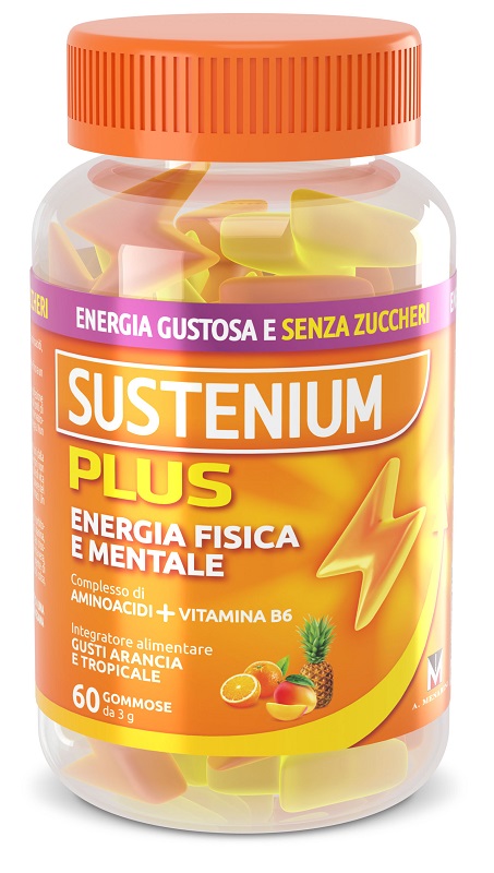 SUSTENIUM PLUS 60 CARAMELLE GOMMOSE 3 G - farmachicca