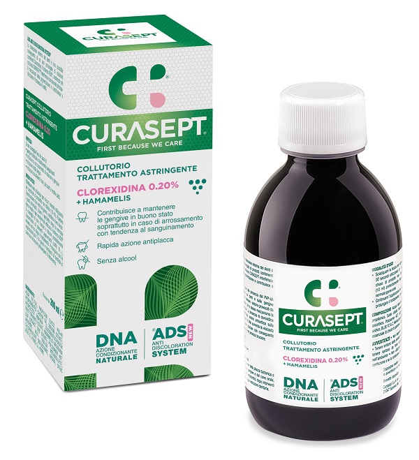 CURASEPT COLLUTORIO ADS DNA TRATTAMENTO ASTRINGENTE 200 ML - farmachicca