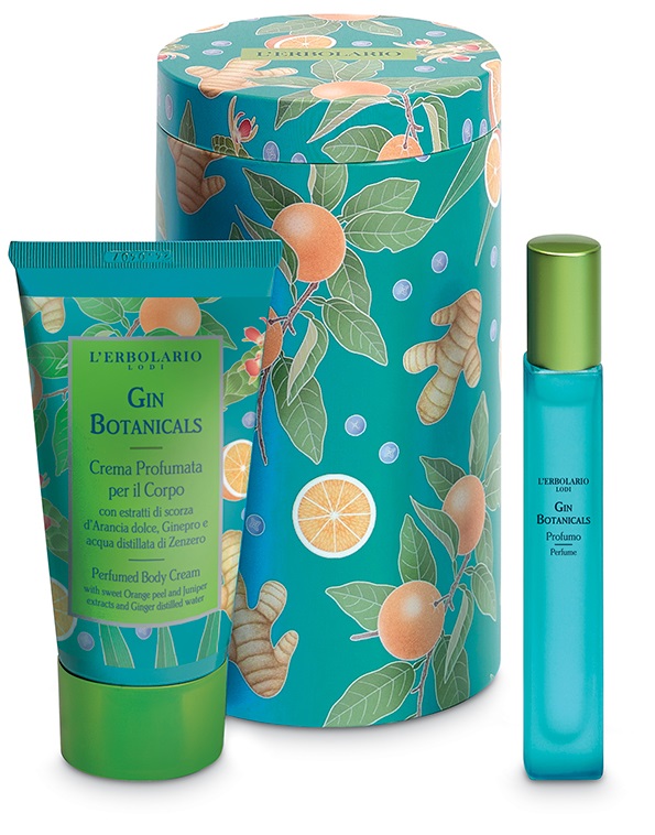 GIN BOTANICALS BEAUTY BOX RIZOMI DI ZENZERO EDIZIONE LIMITATA 1 CREMA PROFUMATA CORPO 75 ML + 1 PROFUMO 10 ML - farmachicca