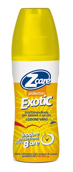 Z CARE PROTECTION EXOTIC VAPO LOZIONE NO GAS INODORE 100 ML - farmachicca