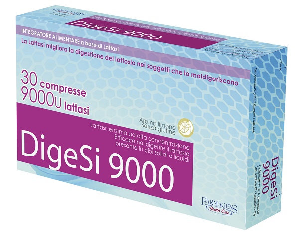 DIGESI 9000 30 COMPRESSE 9000U LATTASI - farmachicca