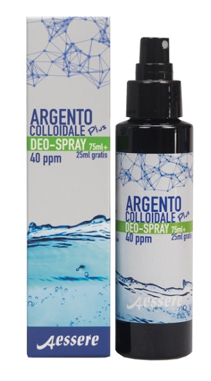 ARGENTO COLLOIDALE PLUS DEODORANTE SPRAY 75 ML + 25 ML - farmachicca