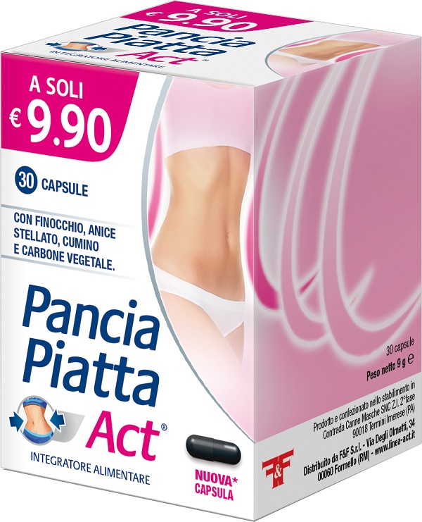 PANCIA PIATTA ACT 30 CAPSULE - farmachicca