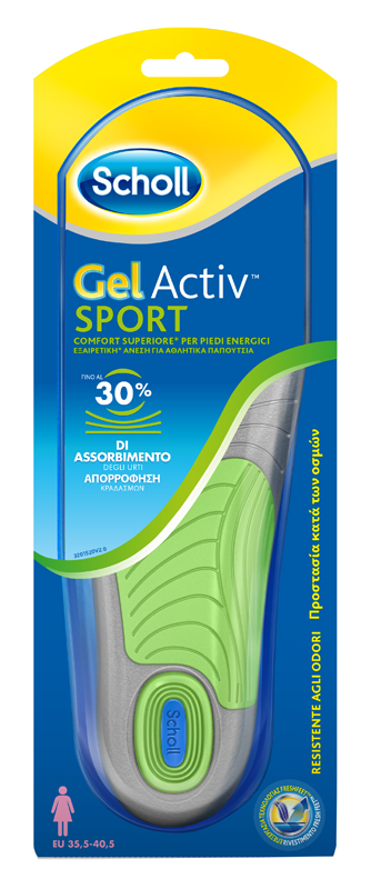 SCHOLL GEL ACTIV SPORT DONNA - farmachicca