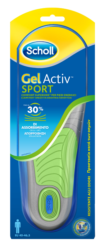 SCHOLL GEL ACTIV SPORT UOMO - farmachicca