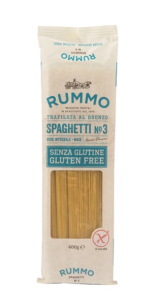 RUMMO SPAGHETTI N3 DI RISO INTEGRALE E MAIS 400 G - farmachicca