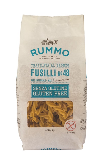 RUMMO FUSILLI N48 DI RISO INTEGRALE E MAIS 400 G - farmachicca