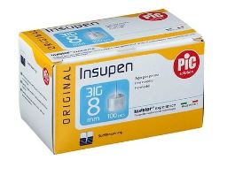 AGO PER PENNA DA INSULINA THINPEN 31 GAUGE 8 MM 100 PEZZI - farmachicca