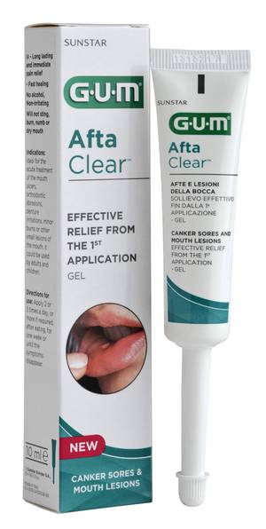 GUM AFTACLEAR GEL 10 ML - farmachicca