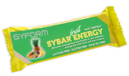 SYBAR ENERGY FRUIT BARRETTA TROPICAL 40 G - farmachicca
