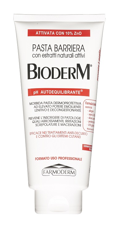 BIODERM PASTA BARRIERA TRASPIRANTE PH AUTOEQUILIBRANTE CON 10% ZINCO 300 ML - farmachicca