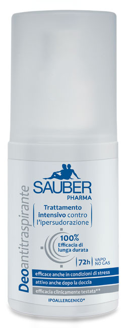 SAUBER ANTITRASPIRANTE 72 ORE VAPO - farmachicca