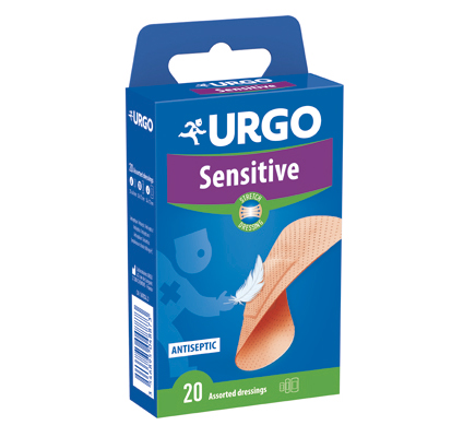 CEROTTO URGO SENSITIVE STRETCH 20 PEZZI ASSORTITI - farmachicca