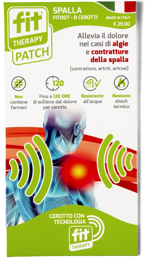 CEROTTO FIT THERAPY SPALLA 8 PEZZI - farmachicca
