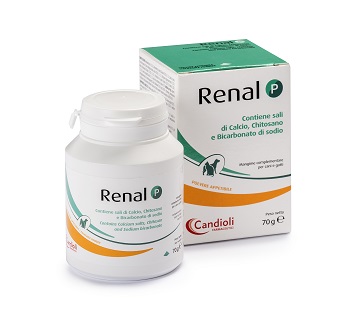 RENAL P MANGIME COMPLEMENTARE PER CANI E GATTI BARATTOLO 70 G - farmachicca