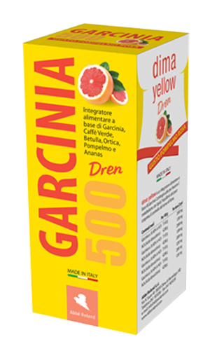 GARCINIA 500 DREN DIMA YELLOW POMPELMO ROSA 500 ML - farmachicca