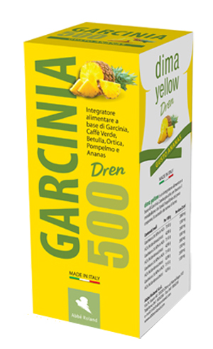 GARCINIA 500 DREN DIMA YELLOW ANANAS 500 ML - farmachicca