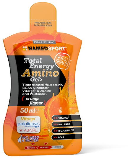 TOTAL ENERGY AMINO GEL ORANGE FLAVOUR 50 ML - farmachicca