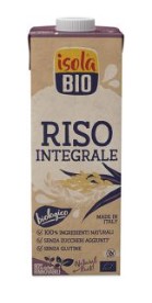 ISOLABIO BEVANDA DI RISO INTEGRALE 1 L - farmachicca