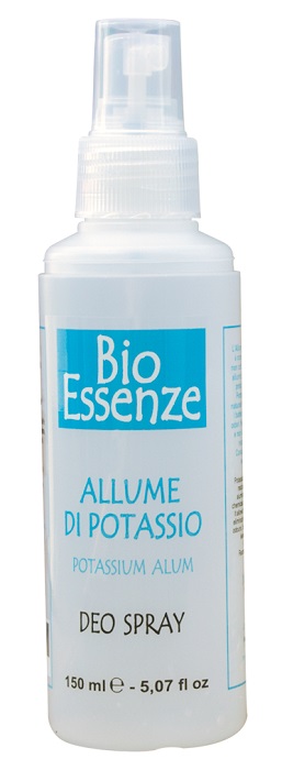 ALLUME DI POTASSIO DEODORANTE SPRAY 150 ML - farmachicca