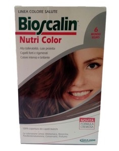 BIOSCALIN NUTRI COLOR 6 BIONDO SCURO SINCROB 124 ML - farmachicca