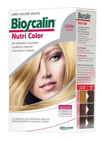 BIOSCALIN NUTRI COLOR 1000SS PLATINO SINCROB 124 ML - farmachicca