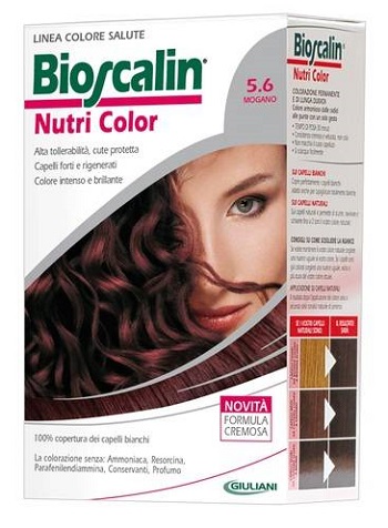 BIOSCALIN NUTRI COLOR 5,6 MOGANO SINCROB 124 ML - farmachicca