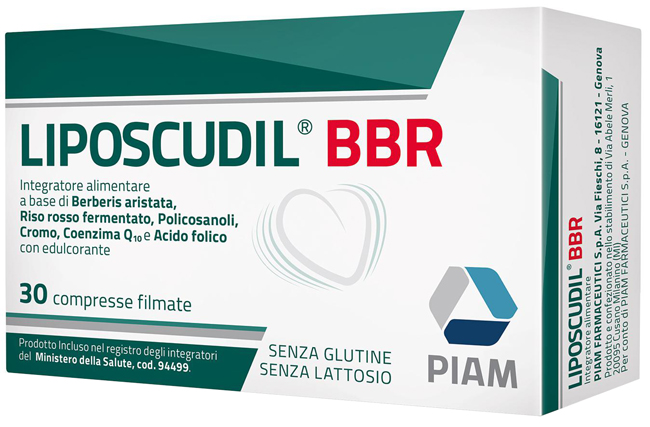 LIPOSCUDIL BBR 30 COMPRESSE - farmachicca