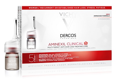 DERCOS AMINEXIL FIALE 21 DONNA 6 ML - farmachicca