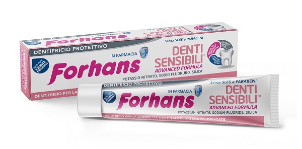 FORHANS SP DENTIFRICIO DENTI SENSIBILI ADVANCED 75 ML - farmachicca