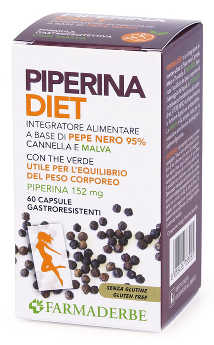 PIPERINA DIET 60 COMPRESSE - farmachicca