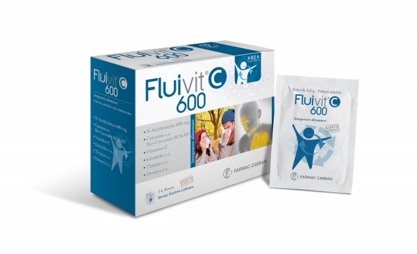 FLUIVIT C 600 14 BUSTINE - farmachicca