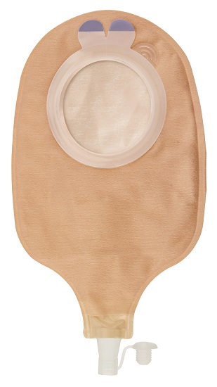SACCA PER UROSTOMIA OPACA AURUM2 DIAMETRO FLANGIA 55 MM 15 PEZZI - farmachicca