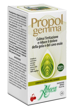 PROPOLGEMMA BAMBINI 45 COMPRESSE OROSOLUBILI 480 MG - farmachicca