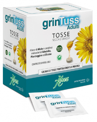 GRINTUSS ADULTI 20 COMPRESSE CON POLIRESIN 1,5 G - farmachicca