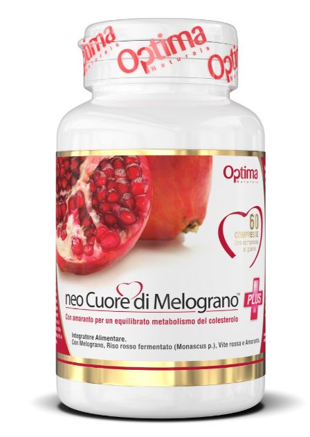 CUORE DI MELOGRANO NEO CUORE DI MELOGRANO PLUS 60 COMPRESSE 816 MG - farmachicca