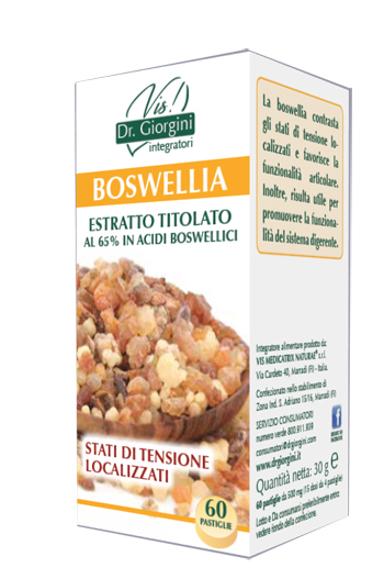 BOSWELLIA ESTRATTO TITOLATO 60 PASTIGLIE - farmachicca