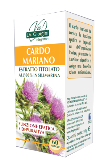CARDO MARIANO ESTRATTO TITOLATO 60 PASTIGLIE - farmachicca